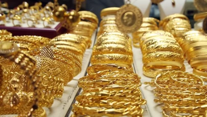 Altın fiyatlarında haftanın son gününde sert düşüş