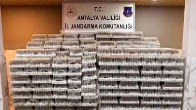 Jandarma ekipleri Antalya'da otele operasyon düzenledi