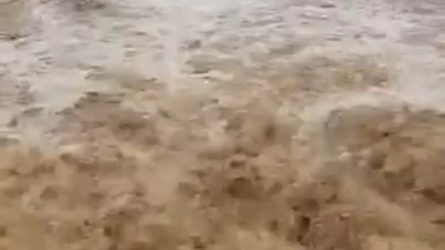 Şanlıurfa'da sağanak yağış sele yol açtı! Kırsal mahalleler zarar gördü!