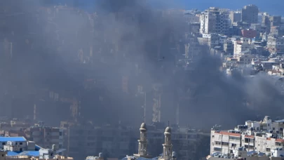 İsrail ordusu, Lübnan'da sürgün emri yayımladığı beldeye hava saldırıları düzenledi