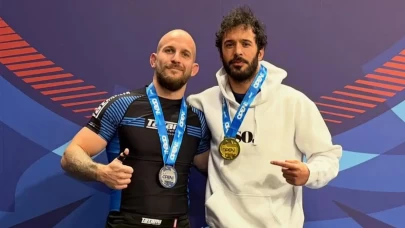 Barış Arduç, İtalya'da rakiplerini devirdi, altın madalyayı boynuna taktı