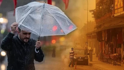 Meteoroloji'den Akdeniz ve Ege kıyıları için fırtına ve toz taşınımı uyarısı