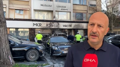 Beşiktaş'ta dehşet gecesi: Şirketi kundaklayıp villayı kurşunladılar!