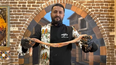 Mardin'de dev mumbar dolması! Yöresel lezzetler tanıtılıyor