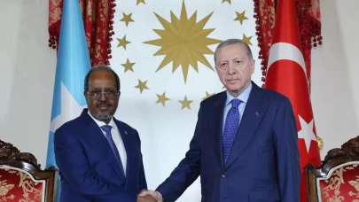 Cumhurbaşkanı Erdoğan, Somali Cumhurbaşkanı Mahmud ile görüştü