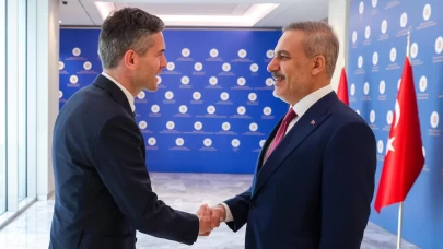 Bakan Fidan ve Berendsen bir araya geldi