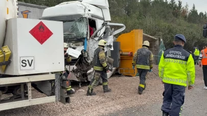 TEM Otoyolu’nda feci zincirleme kaza