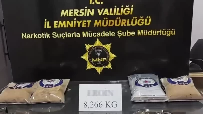 Mersin'de yasaklı madde operasyonu: Lastiğe gizlemişler!