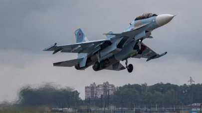 Rus savaş uçağı eğitimde düştü