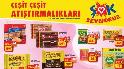 ŞOK'ta bahar indirimi başladı! Ankastre setten akıllı TV'ye 1 Nisan aktüel kataloğu yayında