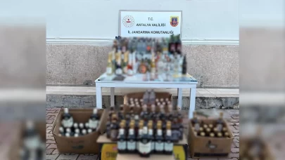 Antalya'da kaçak alkole geçit yok