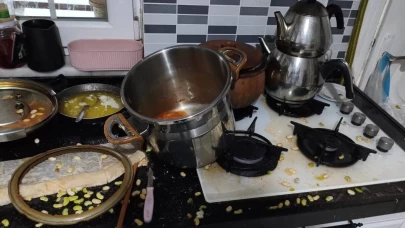 Bursa'da düdüklü tencere patladı!