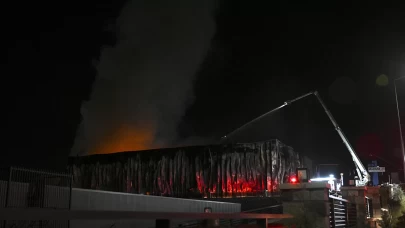 Ankara'da korkutan yangın