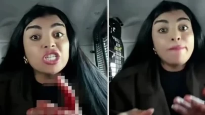 Canlı yayında kan donduran anlar! TikTok fenomeni Karagül gözaltına alındı
