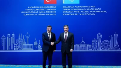 Cevdet Yılmaz ve Kazakistan Başbakanı Bektenov bir araya geldi