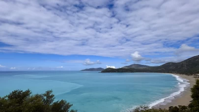 Ölüdeniz turkuaz rengine büründü