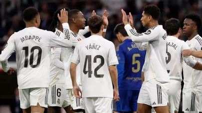 Real Madrid evinde iki golle kazandı