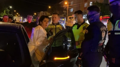 İnegöl'de polisten kaçan kadın sürücüye rekor seviyede ceza yağdı!