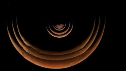 Mars’a yakın geçişte tarihi kareler!