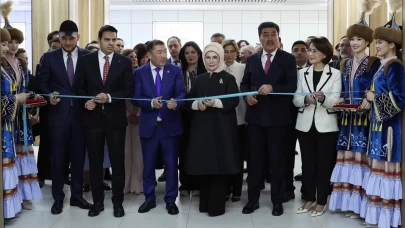 Emine Erdoğan, Astana'da Sıfır Atık Eğitim Laboratuvarı'nın açılışını yaptı