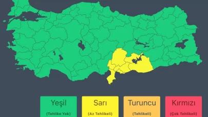 7 il için 'sarı kodlu' uyarı: Sağanak ve fırtına geliyor!