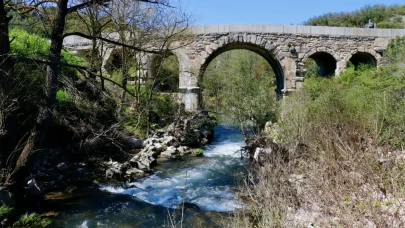 Kocaeli'de masalsı yolculuk! Eski İstanbul Yolu çiçek açtı: Şehrin gürültüsünden kaçmak isteyenlerin yeni gözdesi!