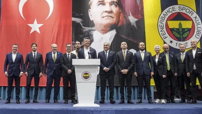 Fenerbahçe'de bayramlaşma töreni düzenlendi