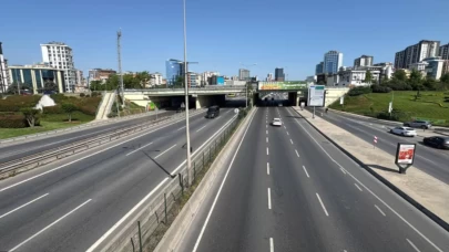 İstanbul trafiğine bayram geldi! Yoğunluk yüzde 2'ye kadar düştü