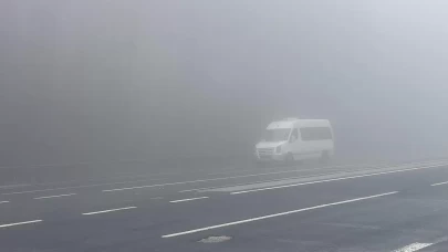Bolu Dağı’nda yoğun sis