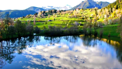 Karadeniz’in saklı cennetinde ilkbahar büyüsü!