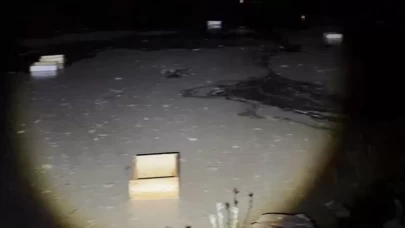 Tokat'ta Kelkit Çayı debisi yükseldi