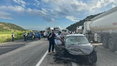 Bayram dönüşü feci kaza!