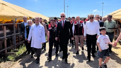 Vali Gül, Bahçelievler'deki kurban alanında incelemelerde bulundu