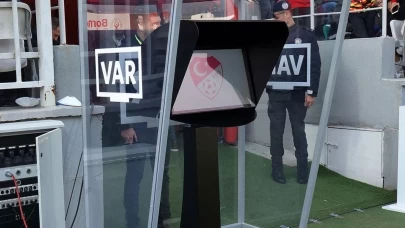 Süper Lig'de 33. haftanın VAR kayıtları açıklandı