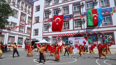19 Mayıs Atatürk'ü Anma, Gençlik ve Spor Bayramı Bakü'de kutlandı
