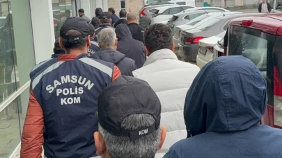 Samsun'da OMÜ'deki rüşvet operasyonu