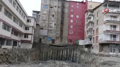 Hakkâri’de temel kazısı facia getiriyordu!