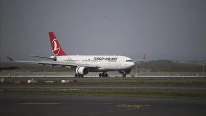 THY uçağında duman paniği!