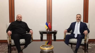 Bakan Fidan, Ukrayna Ulusal Güvenlik ve Savunma Konseyi Sekreteri Umerov ile görüştü