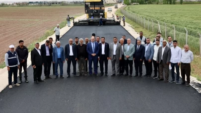 Aşıklar diyarından ovanın kalbine giden yol tamamlandı