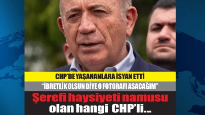 Gürsel Tekin yaşananlara isyan etti: Şerefi, namusu, haysiyeti olan hangi CHP'li...