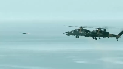 Cesaretin kanatları: MSB ATAK helikopterlerinin atışlarını paylaştı
