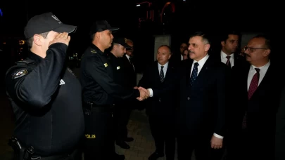 Bakan Çiftçi'den polis merkezi ziyareti: 'Rabbim ayaklarına taş değdirmesin'