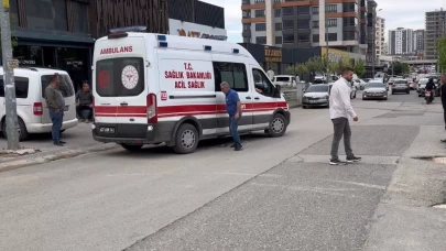 Temizlik için cama çıkmıştı!