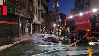 Bayrampaşa'da korku dolu dakikalar