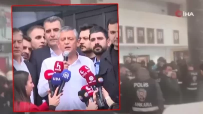 CHP Genel Merkezi tahliye edildi! Özgür Özel binadan ayrıldı