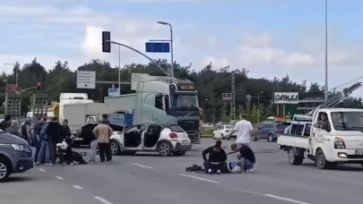 Arnavutköy'de feci kaza görüntüleri ortaya çıktı!