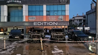 Araçlar alev topuna döndü, milyonlar kül oldu!
