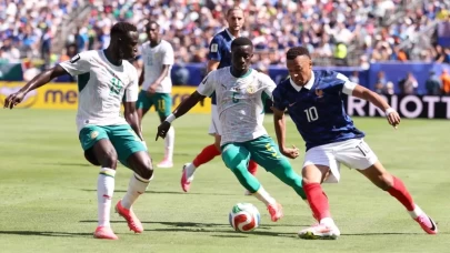Fransa-Senegal maçında harika goller! Mbappe yıldızlaştı