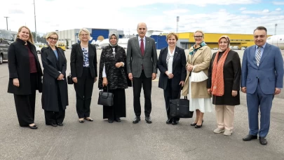 TBMM Başkanı Kurtulmuş’a Helsinki’de resmi karşılama